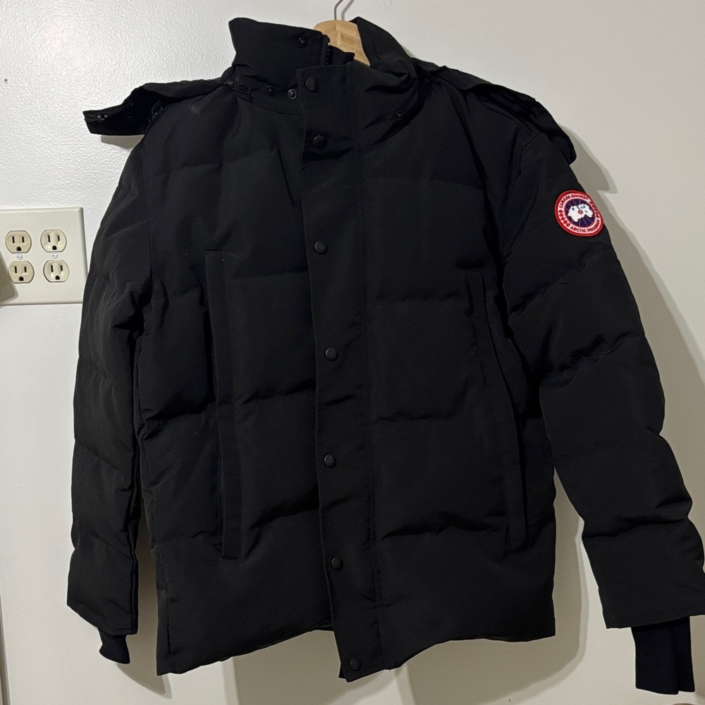 Canada Goose Black Puffer Jacket